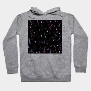 Fun lines and circles with painted dots Hoodie